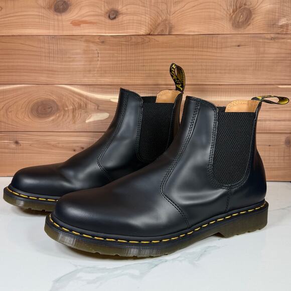 Dr. Martens 2976 Bex Smooth Leather Chelsea Boot Classic Ankle Boot Men's sz 12 - Picture 1 of 13